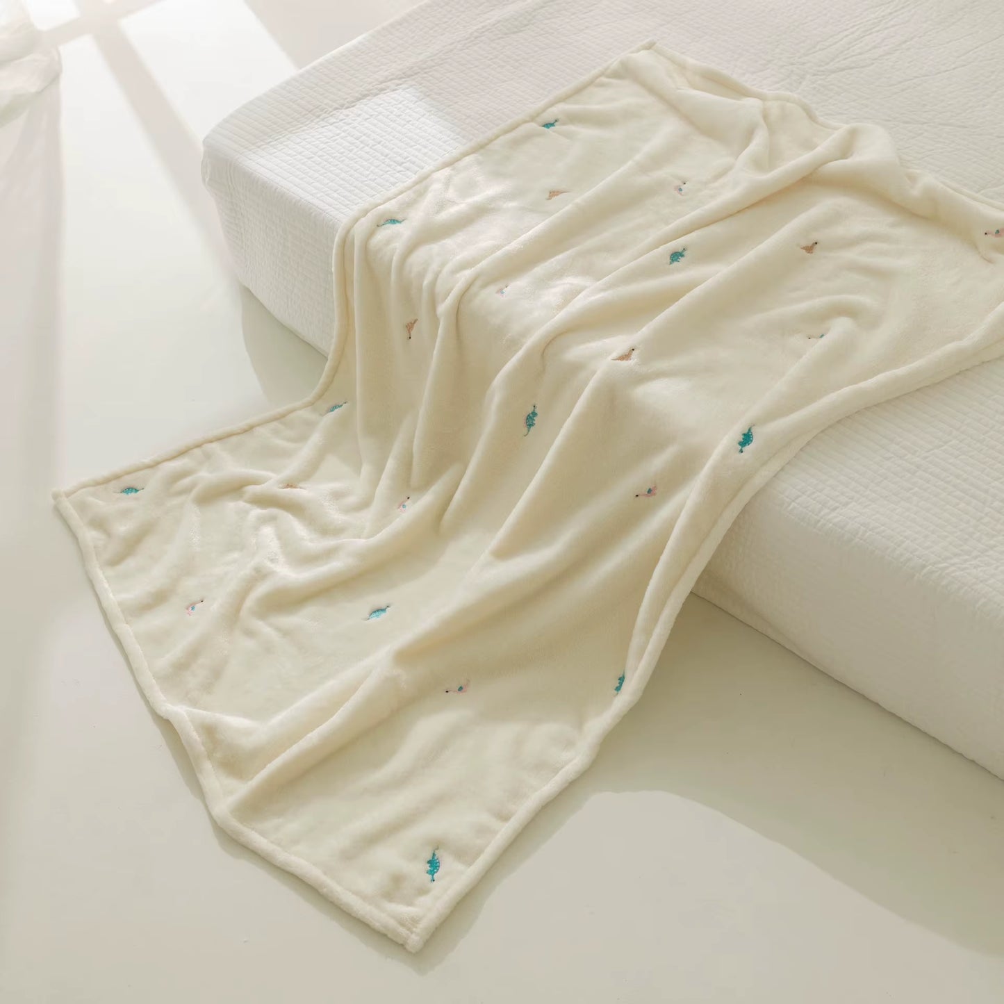 Baby Winter Blanket for New Born Newborn Swaddle Stroller Infant Diaper Throw Blanket Fleece Bedding Baby Accessories Bedspread