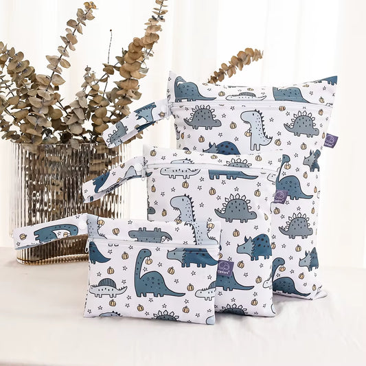 Elinfant 3PCS Travel Wash Cosmetic Bag Waterproof Diaper Bag Portable Storage Bag