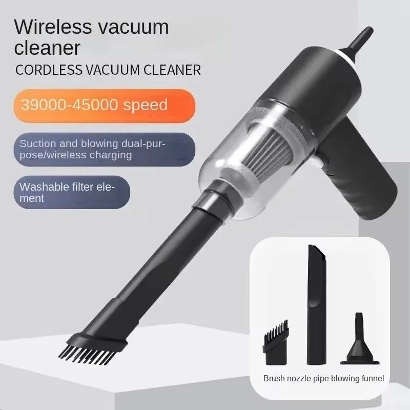Portable Handheld Vacuum Cleaner — Multi-Purpose Car & Home Use