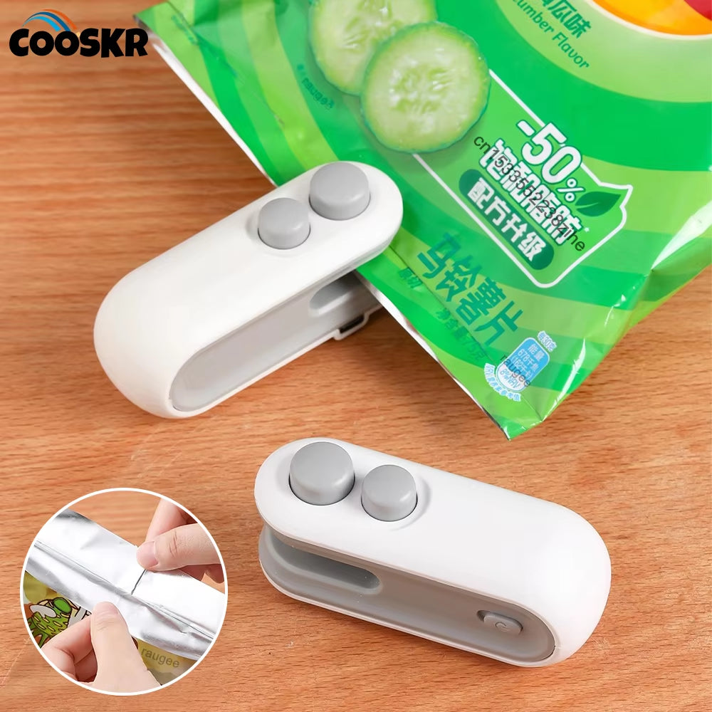 Portable Food Bag Sealer – Mini Thermal Heat Sealing Machine